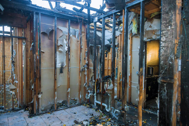 Professional Emergency Fire Cleanup technician working in East Washington, PA